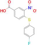 4-[(4-fluorophenyl)sulfanyl]-3-nitrobenzoic acid