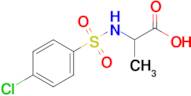 2-(4-Chlorobenzenesulfonamido)propanoic acid