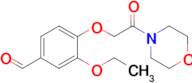 3-ethoxy-4-[2-(4-morpholinyl)-2-oxoethoxy]-Benzaldehyde