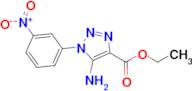 Ethyl 5-amino-1-(3-nitrophenyl)-1h-1,2,3-triazole-4-carboxylate