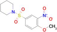 1-(4-Methoxy-3-nitrobenzenesulfonyl)piperidine