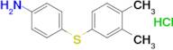 4-[(3,4-dimethylphenyl)sulfanyl]aniline hydrochloride