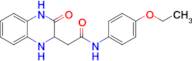 n-(4-Ethoxyphenyl)-2-(3-oxo-1,2,3,4-tetrahydroquinoxalin-2-yl)acetamide