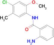 2-Amino-n-(4-chloro-2-methoxy-5-methylphenyl)benzamide