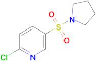 2-Chloro-5-(pyrrolidine-1-sulfonyl)pyridine