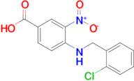 4-{[(2-chlorophenyl)methyl]amino}-3-nitrobenzoic acid