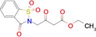 N-(3'-ethoxycarbonyl-2'-oxopropyl)-1,2-benzisothiazol-3(2H)-one 1,1-dioxide