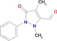 2,4-Dimethyl-5-oxo-1-phenyl-2,5-dihydro-1h-pyrazole-3-carbaldehyde