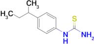 [4-(butan-2-yl)phenyl]thiourea