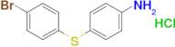 4-[(4-bromophenyl)sulfanyl]aniline hydrochloride