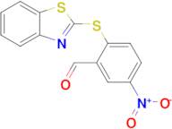 2-(1,3-Benzothiazol-2-ylsulfanyl)-5-nitrobenzaldehyde