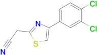 2-[4-(3,4-dichlorophenyl)-1,3-thiazol-2-yl]acetonitrile