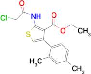 Ethyl 2-(2-chloroacetamido)-4-(2,4-dimethylphenyl)thiophene-3-carboxylate