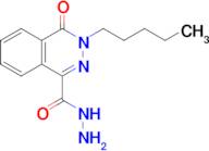 3,4-Dihydro-4-oxo-3-pentyl-1-phthalazinecarboxylic acid hydrazide