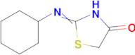2-(cyclohexylimino)-1,3-thiazolidin-4-one