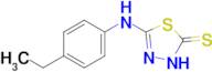 5-[(4-ethylphenyl)amino]-2,3-dihydro-1,3,4-thiadiazole-2-thione