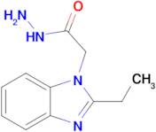 2-(2-Ethyl-1h-1,3-benzodiazol-1-yl)acetohydrazide