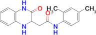 n-(2,4-Dimethylphenyl)-2-(3-oxo-1,2,3,4-tetrahydroquinoxalin-2-yl)acetamide