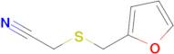 2-[(furan-2-ylmethyl)sulfanyl]acetonitrile