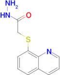 2-(Quinolin-8-ylsulfanyl)acetohydrazide