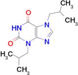 3,7-Bis(2-methylpropyl)-2,3,6,7-tetrahydro-1h-purine-2,6-dione