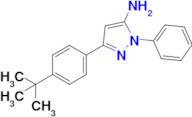 3-(4-Tert-butylphenyl)-1-phenyl-1h-pyrazol-5-amine