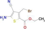 Ethyl 5-amino-3-(bromomethyl)-4-cyanothiophene-2-carboxylate