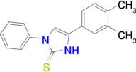4-(3,4-dimethylphenyl)-1-phenyl-2,3-dihydro-1H-imidazole-2-thione