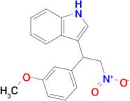 3-[1-(3-methoxyphenyl)-2-nitroethyl]-1h-indole