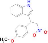 3-[1-(4-methoxyphenyl)-2-nitroethyl]-1h-indole