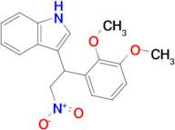 3-[1-(2,3-dimethoxyphenyl)-2-nitroethyl]-1h-indole