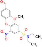 N,N-Diethyl-4-(4-formyl-2-methoxyphenoxy)-3-nitrobenzenesulfonamide