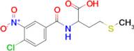 2-[(4-chloro-3-nitrophenyl)formamido]-4-(methylsulfanyl)butanoic acid