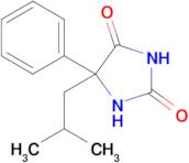 5-(2-Methylpropyl)-5-phenylimidazolidine-2,4-dione