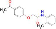 2-(4-Acetylphenoxy)-n-(2-methylphenyl)acetamide