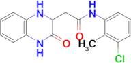 N-(3-Chloro-2-methylphenyl)-1,2,3,4-tetrahydro-3-oxo-2-quinoxalineacetamide