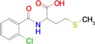 2-[(2-chlorophenyl)formamido]-4-(methylsulfanyl)butanoic acid