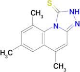 5,7,9-trimethyl-1H,2H-[1,2,4]triazolo[4,3-a]quinoline-1-thione