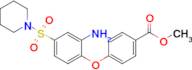 Methyl 4-[2-amino-4-(piperidine-1-sulfonyl)phenoxy]benzoate