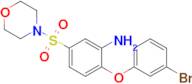 2-(3-Bromophenoxy)-5-(morpholine-4-sulfonyl)aniline