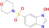 6-(Morpholine-4-sulfonyl)-1h-1,3-benzodiazol-1-ol