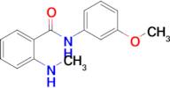 n-(3-Methoxyphenyl)-2-(methylamino)benzamide