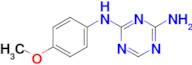 2-n-(4-Methoxyphenyl)-1,3,5-triazine-2,4-diamine