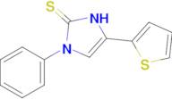1-phenyl-4-(thiophen-2-yl)-2,3-dihydro-1H-imidazole-2-thione