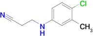 3-[(4-chloro-3-methylphenyl)amino]propanenitrile