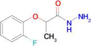 2-(2-Fluorophenoxy)propanehydrazide