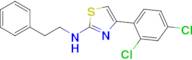 4-(2,4-Dichlorophenyl)-n-(2-phenylethyl)-1,3-thiazol-2-amine