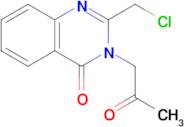 2-(Chloromethyl)-3-(2-oxopropyl)-3,4-dihydroquinazolin-4-one