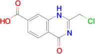 2-(chloromethyl)-4-oxo-1,4-dihydroquinazoline-7-carboxylic acid