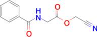 Cyanomethyl 2-(phenylformamido)acetate